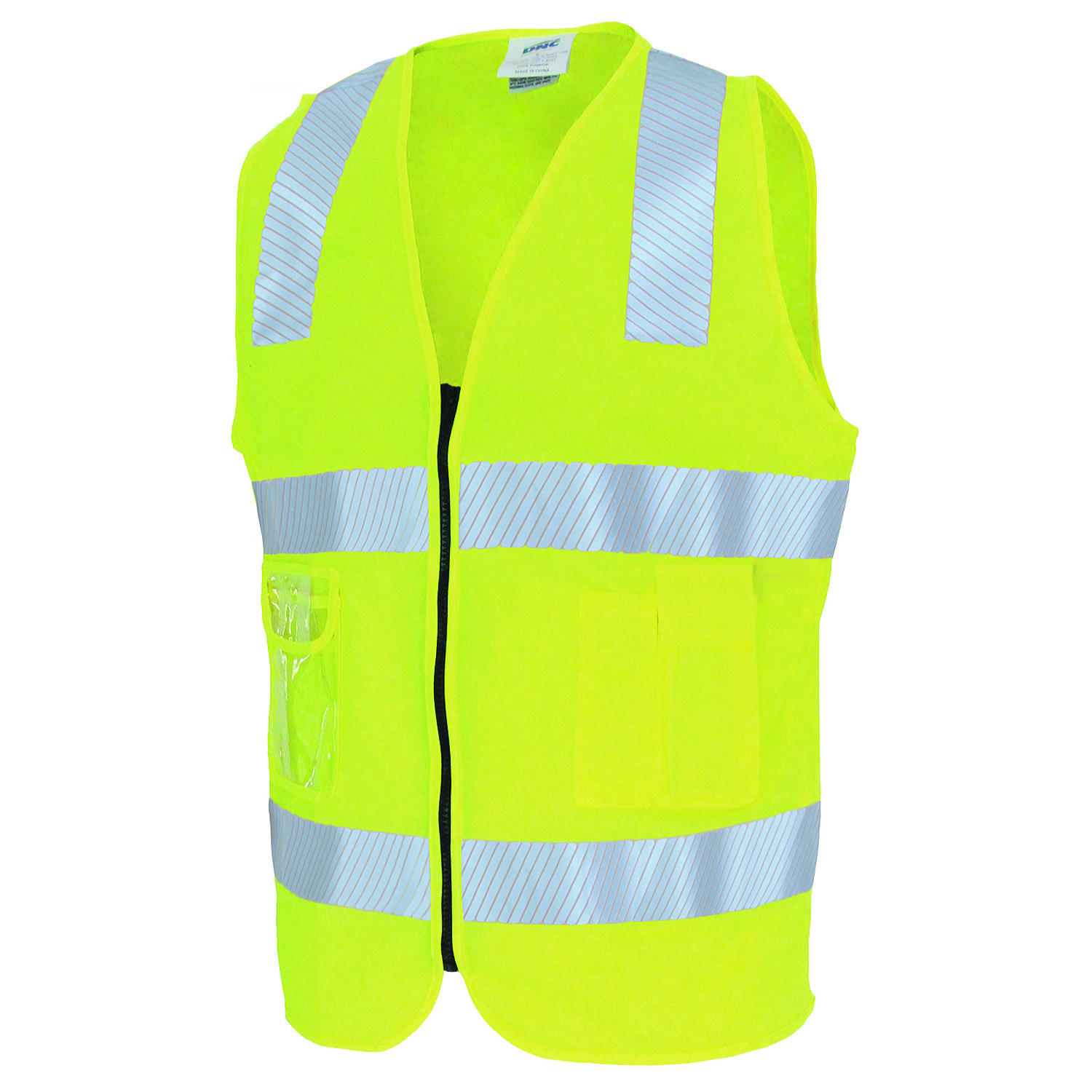 Day/Night Side Panel Safety Vest with Segment R/Tape